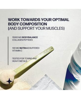 Muscle Boost [30-Serves] | Collagen Supplement Powder with Hydrolyzed BODYBALANCE Collagen Peptides & Buffered Vitamin C | Improves Body Composition