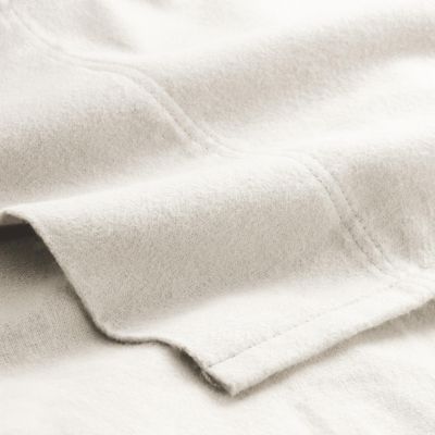 Cotton Flannel 4-Pc. Sheet Set, King Split