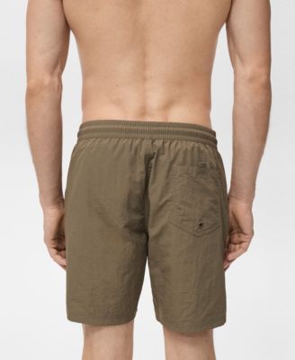 Men's Basic Drawstring Swimsuit