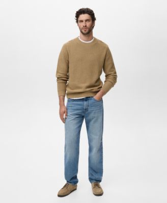 MANGO - Men's Cotton Knitted Sweater