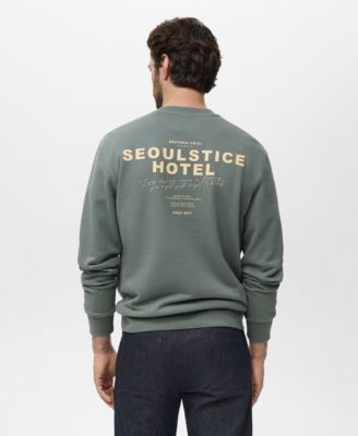 Men's Printed Cotton Sweatshirt