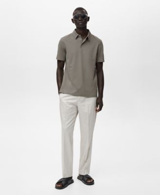 Men's Cotton Pique Polo Shirt