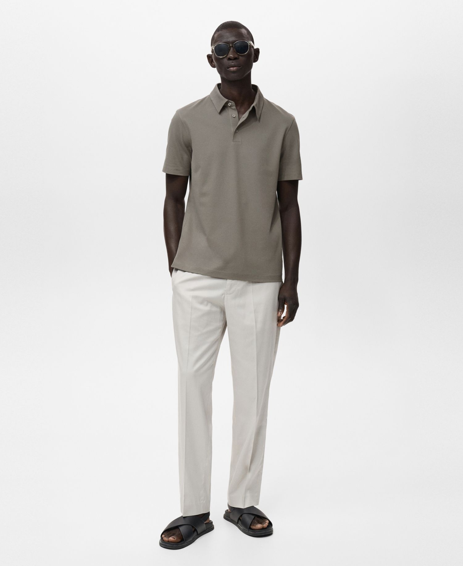 Men's Cotton Pique Polo Shirt
