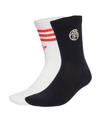 adidas - Men's and Women's Black Bayern Munich Third Two-Pack Crew Socks Set