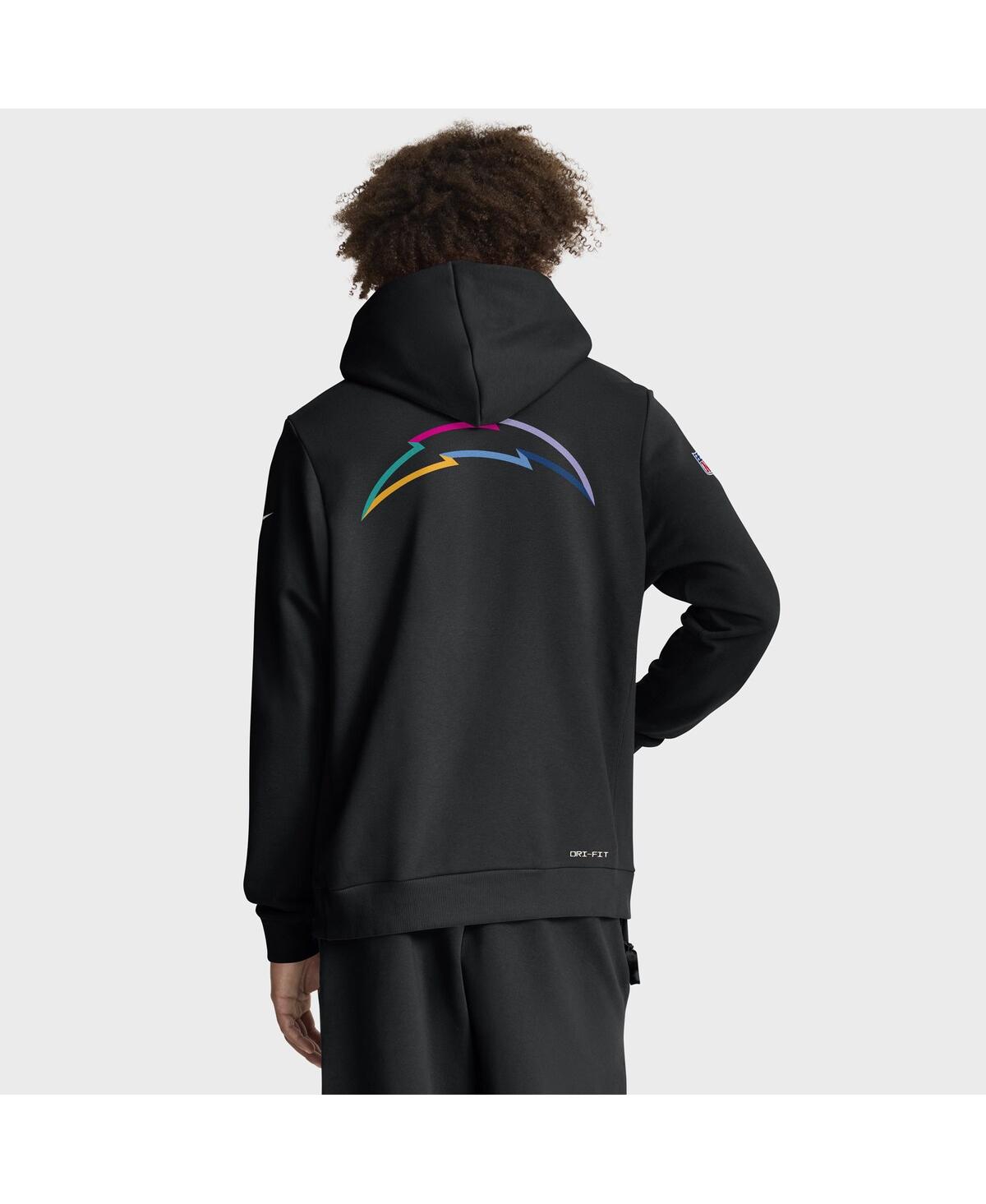 Nike Minnesota Vikings Crucial Catch Sideline  Men's Dri-fit Nfl Pullover Hoodie In Black