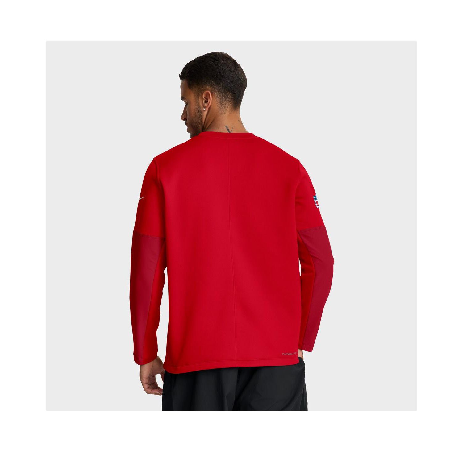 Men's Red Kansas City Chiefs Sideline Scripted to Win Performance Long Sleeve T-Shirt
