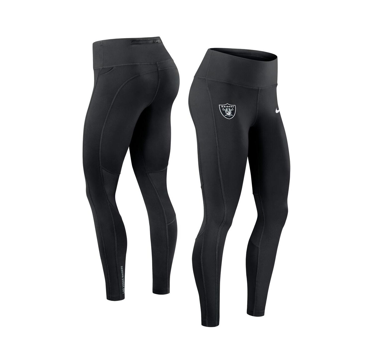 Women's Black Las Vegas Raiders Primetime Epic Fast Dri-FIT Leggings