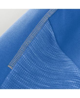 Men's Blue Detroit Lions Checkdown Pass Full-Zip Hoodie