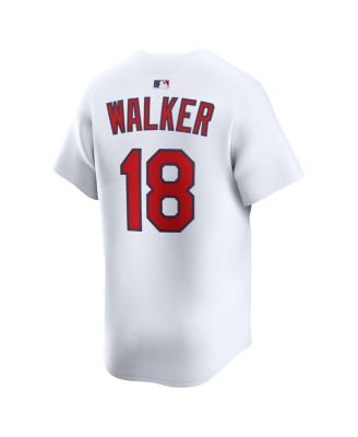 Men's Jordan Walker White St. Louis Cardinals Home Limited Player Jersey