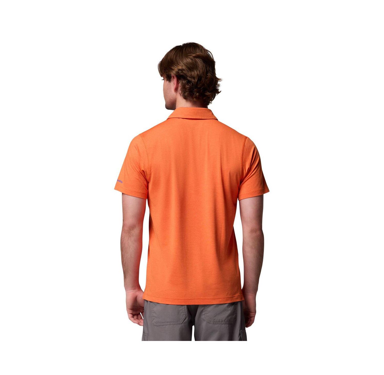 Men's Orange Florida Gators Tech Trail Polo Shirt