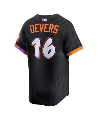 Men's Rafael Devers Black San Francisco Giants 2025 City Connect Limited Player Jersey