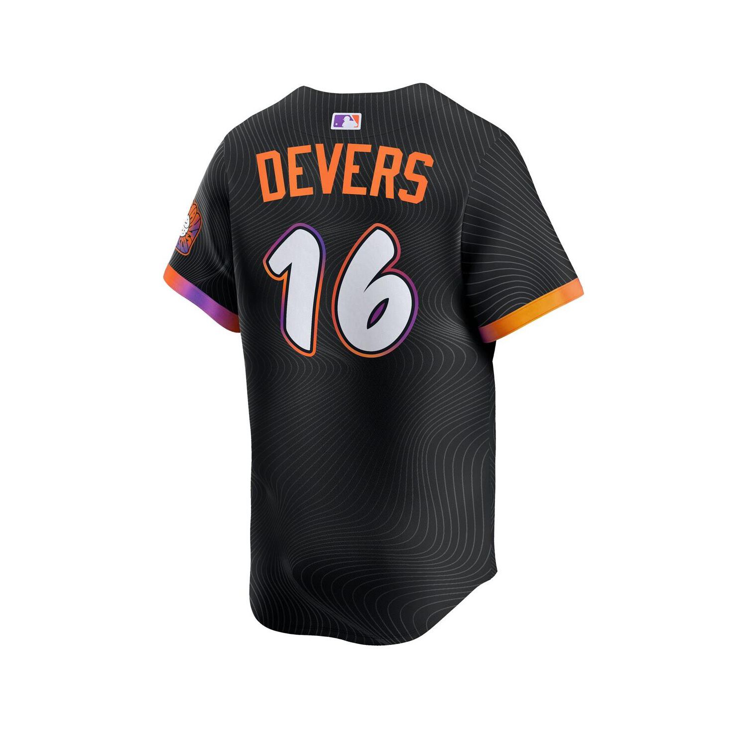 Men's Rafael Devers Black San Francisco Giants 2025 City Connect Limited Player Jersey