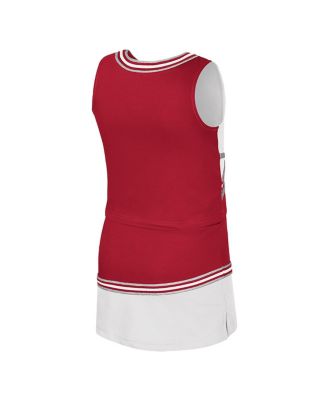 Big Girls 2-Piece Crimson Alabama Crimson Tide Lollipop Park Cheer Set