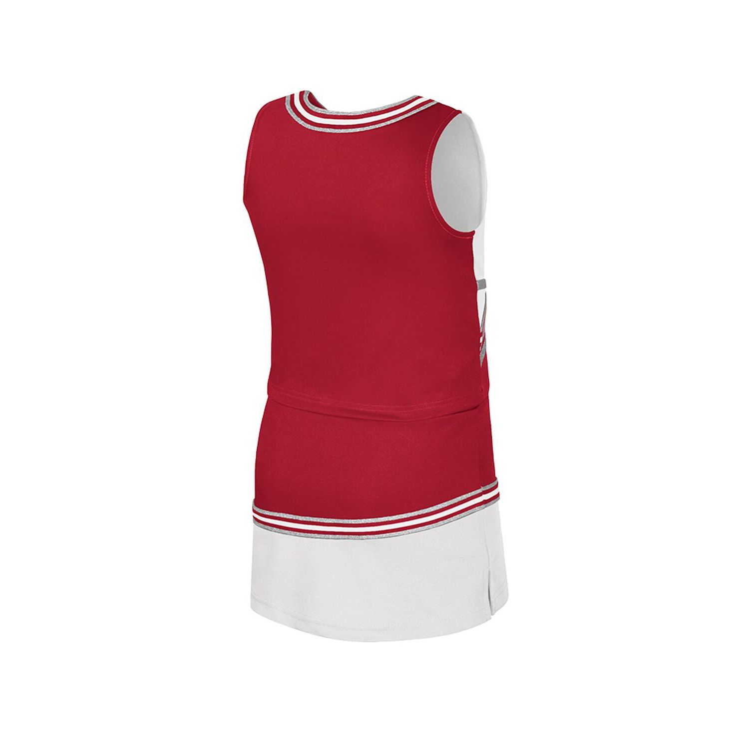 Big Girls 2-Piece Crimson Alabama Crimson Tide Lollipop Park Cheer Set