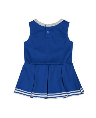Girls Baby Boys and Girls Royal Florida Gators Lollipop Park Cheer Dress