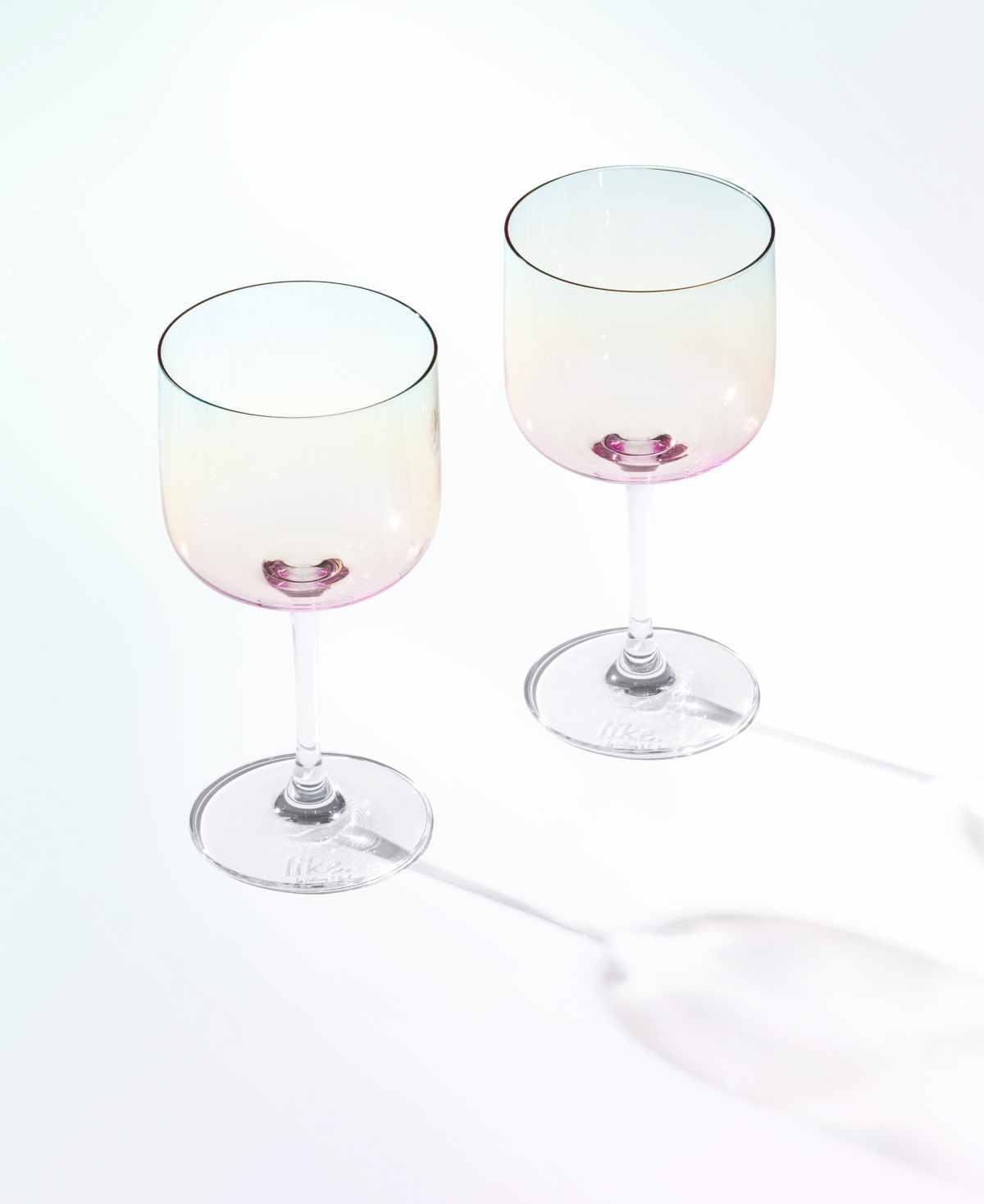 Villeroy & Boch Like Wine Glasses, Set Of 2 In White