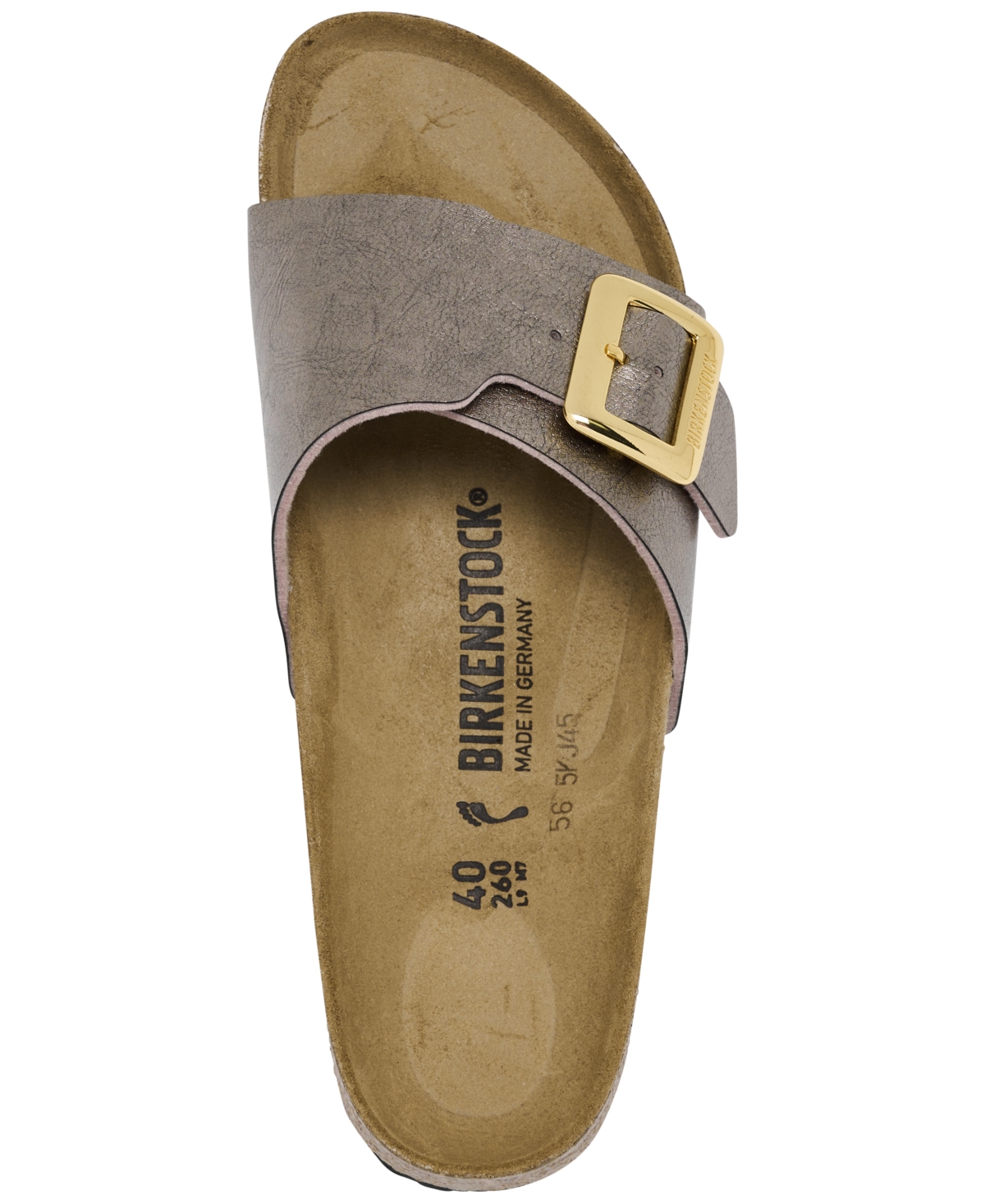 Birkenstock Women's Catalina Luxe Buckle Birko-flor Sandals From Finish Line In Neutral