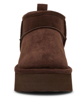Women's Brave Cozy Mini Platform Booties