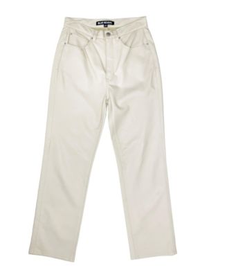 Women's Bone Leather Straight Leg Pant