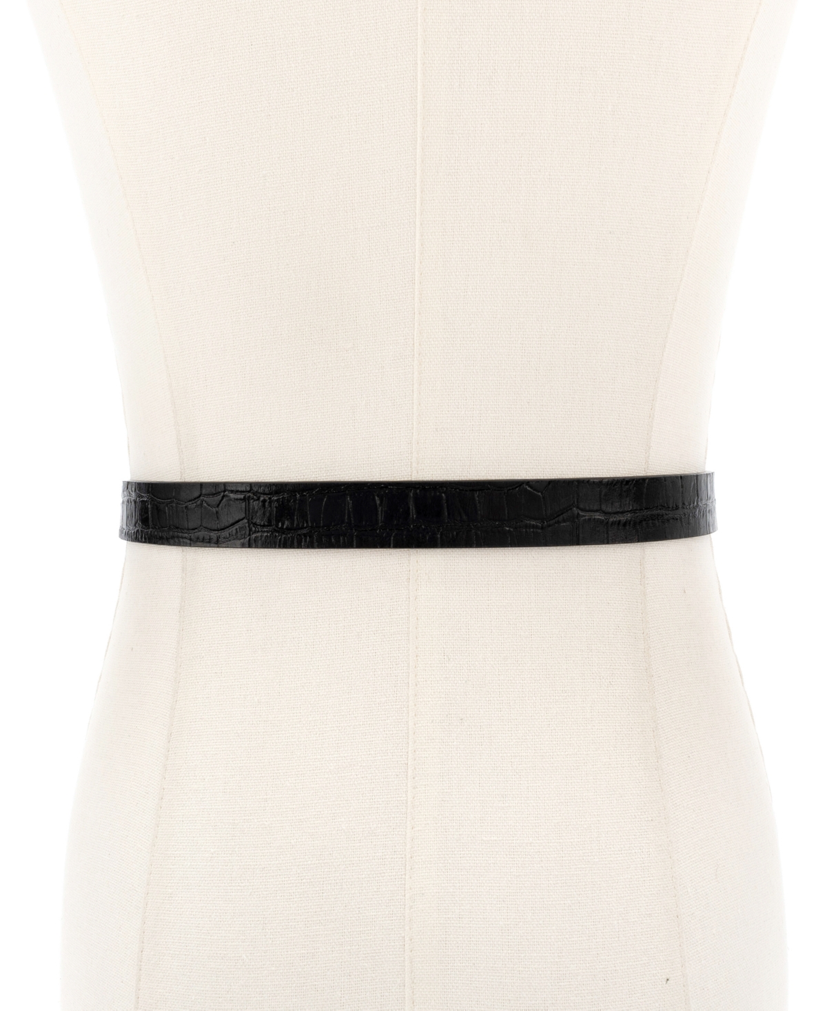 Michael Kors 20mm Non-reversible Belt In Black
