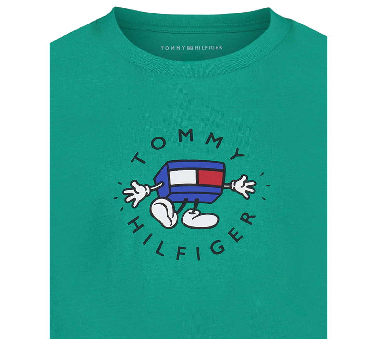 Tommy Hilfiger Toddler & Little Boys 2t-7 Crewneck T-shirt In Green