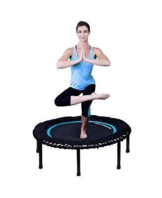 40" Adjustable Stability Bar with 40" Fitness Trampoline, Blue