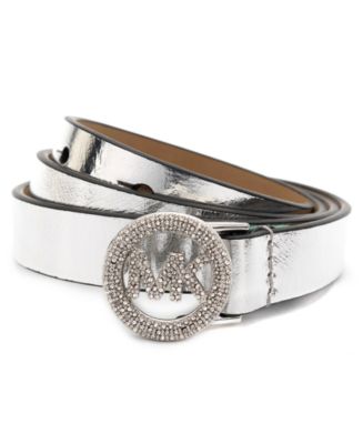 ⚡️SALE⚡️NWT Michael Kors pave logo belt Michael Kors - Brandclub - Michael Kors Womens Rhinestone  main image 3