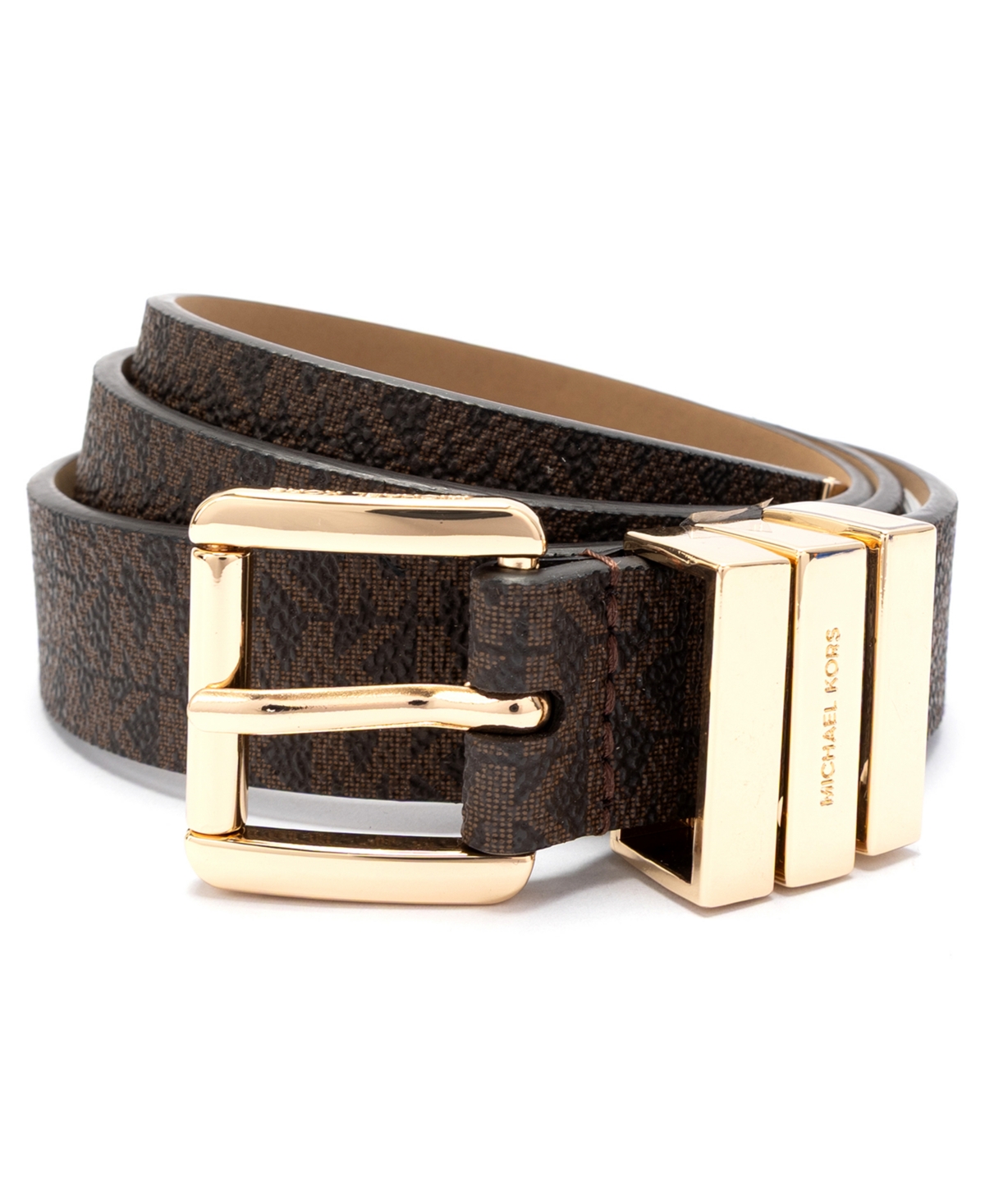Michael Kors Women's Leather Belt In Brown