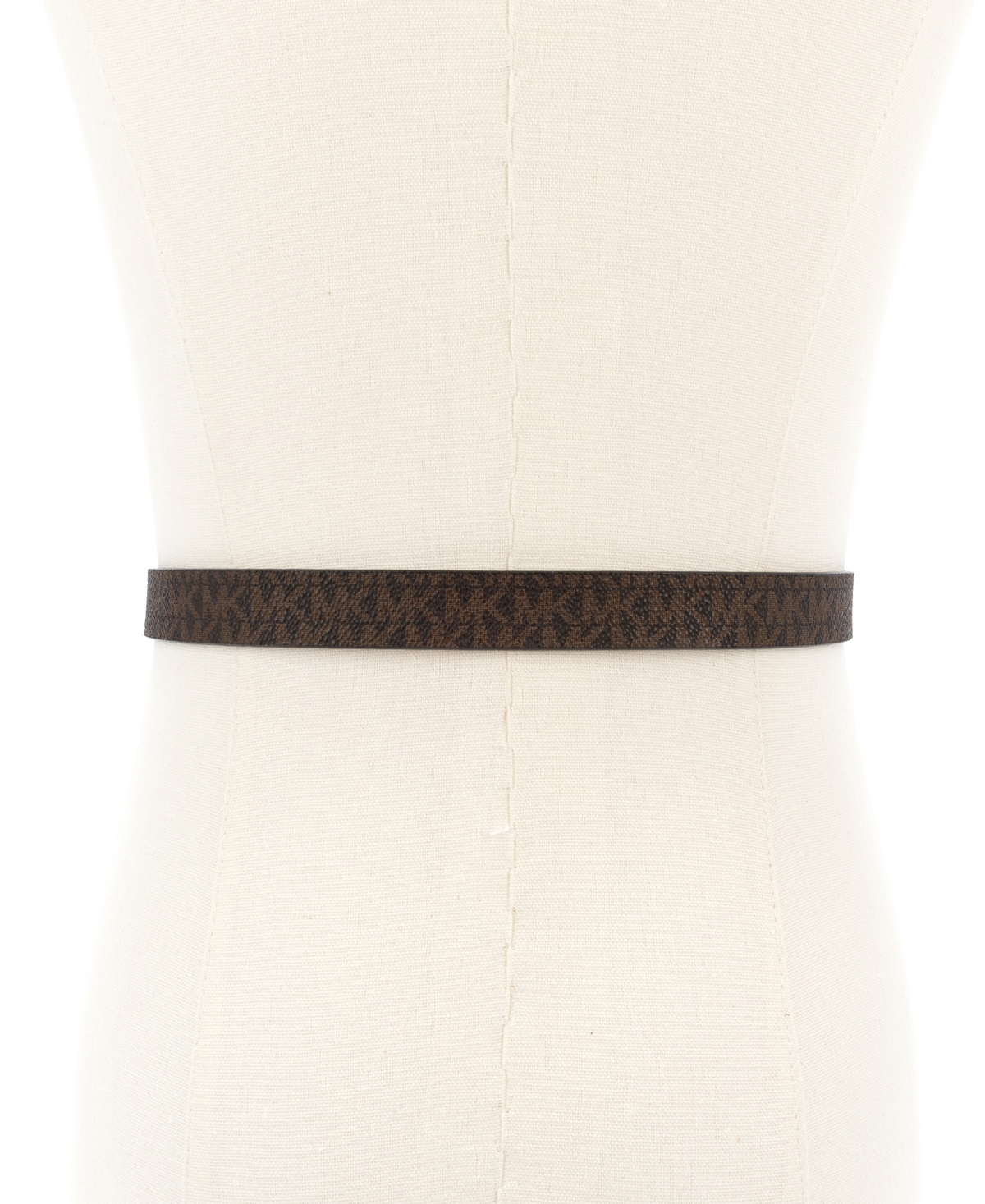 Michael Kors Women's Non-reversible Belt In Brown