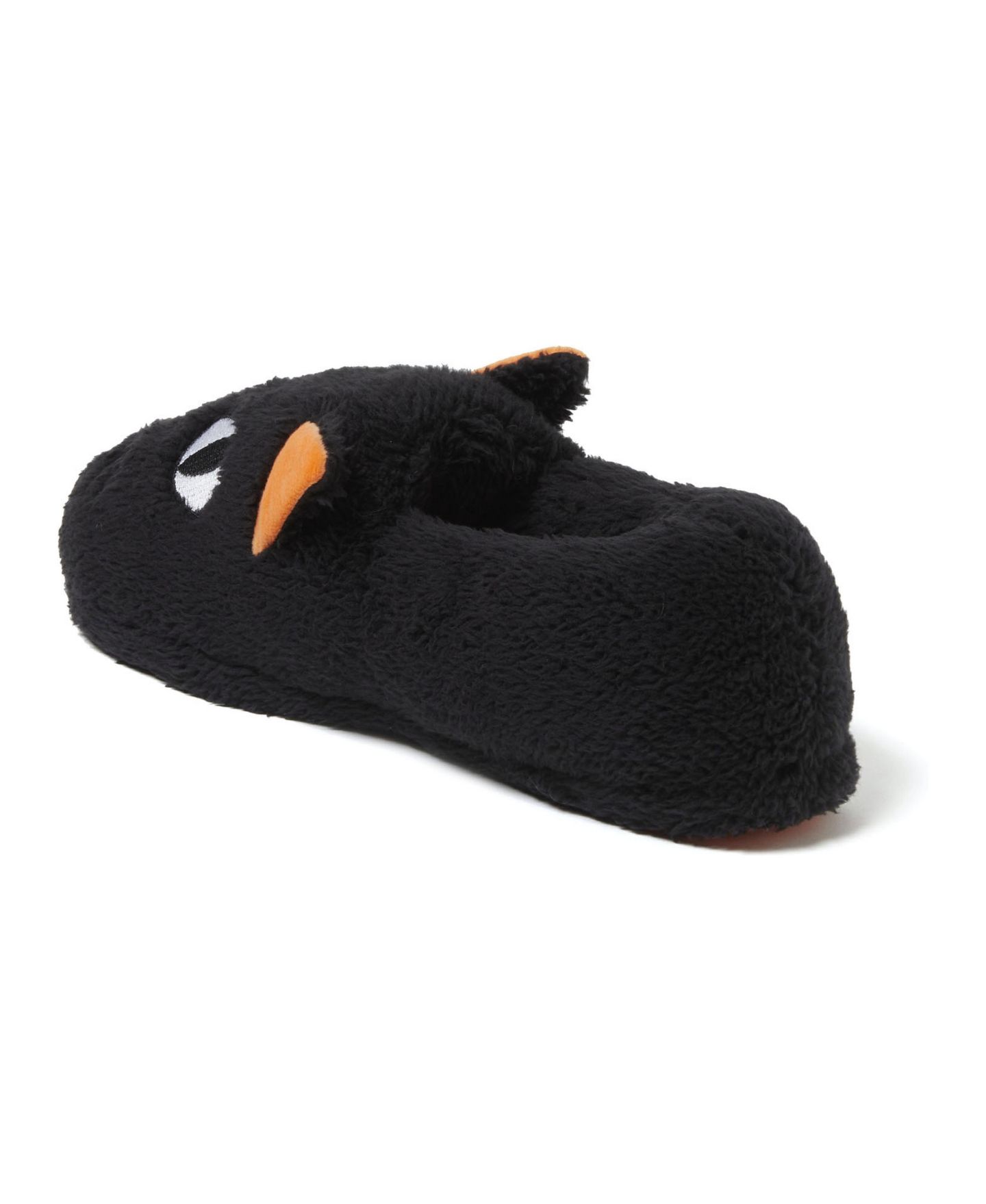 Тапочки Dearfoams Unisex Adult Halloween Critter Closed Back Slipper, цвет: Чёрный — фото 3