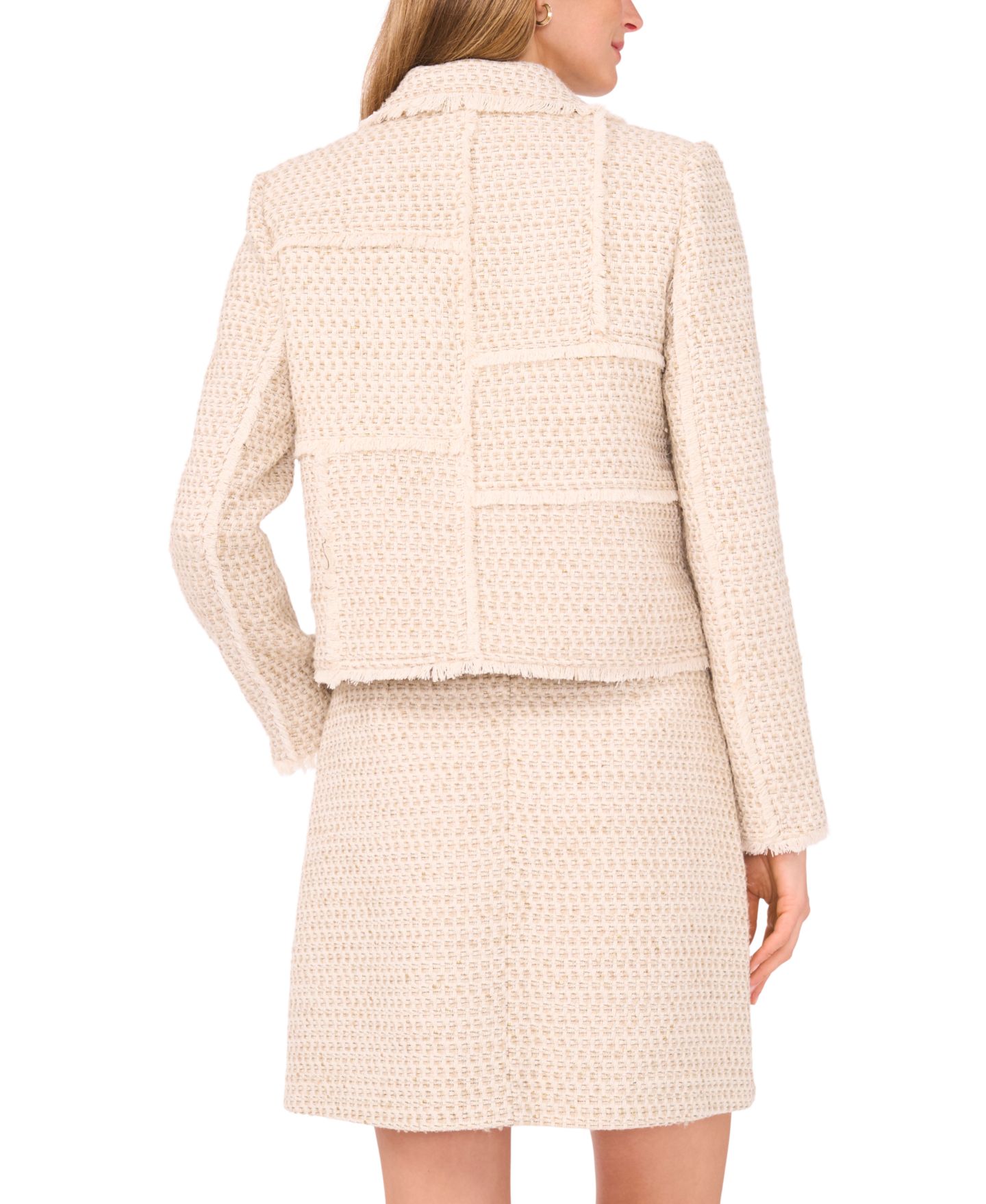 Женская куртка Vince Camuto Notch Collar Long Sleeve, цвет: Дубовый — фото 4