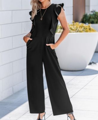 Women's Sleek One-Piece Utility Jumpsuit