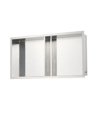 Stainless Steel Shower Niche Recessed Wall Shelf for Bathroom Storage