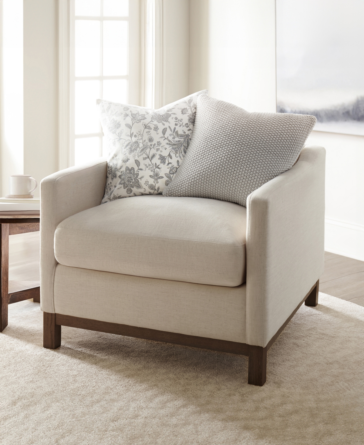 Ienjoy Home Seed Stitch Knit 2-pack Decor Pillows, 20" X 20" In Gray