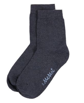 Kids' Basic Cotton Blend Crew Socks