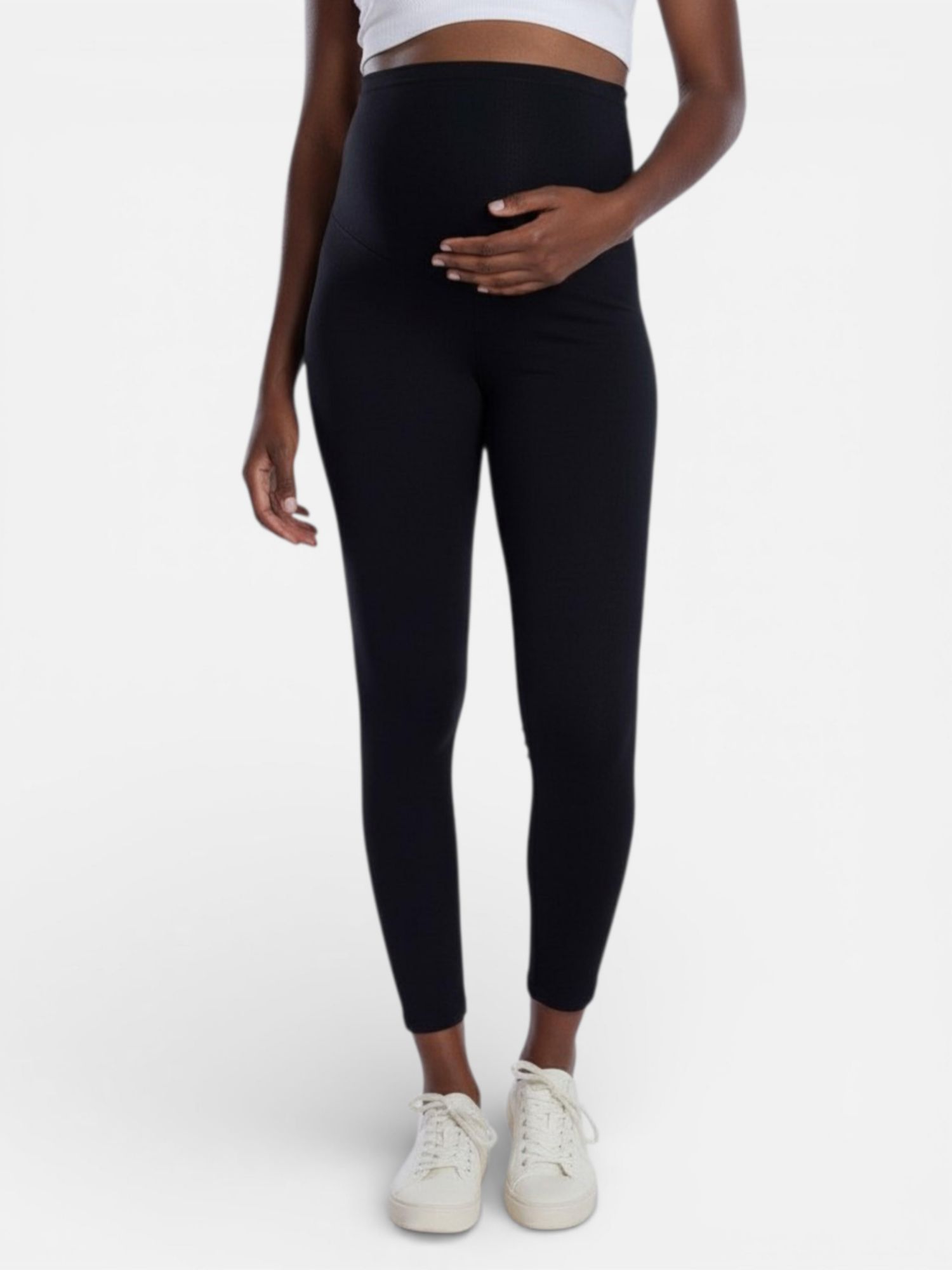Women's Motherhood Essential Stretch Secret Fit Over the Belly Leggings