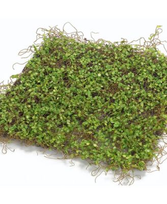 Premium Moss Mat Set (Set of 12)-Authentic-Looking Polyester and Plastic Moss Pads for Natural Vibes