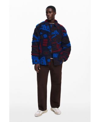 Men's Ethnic jacket with embossed details