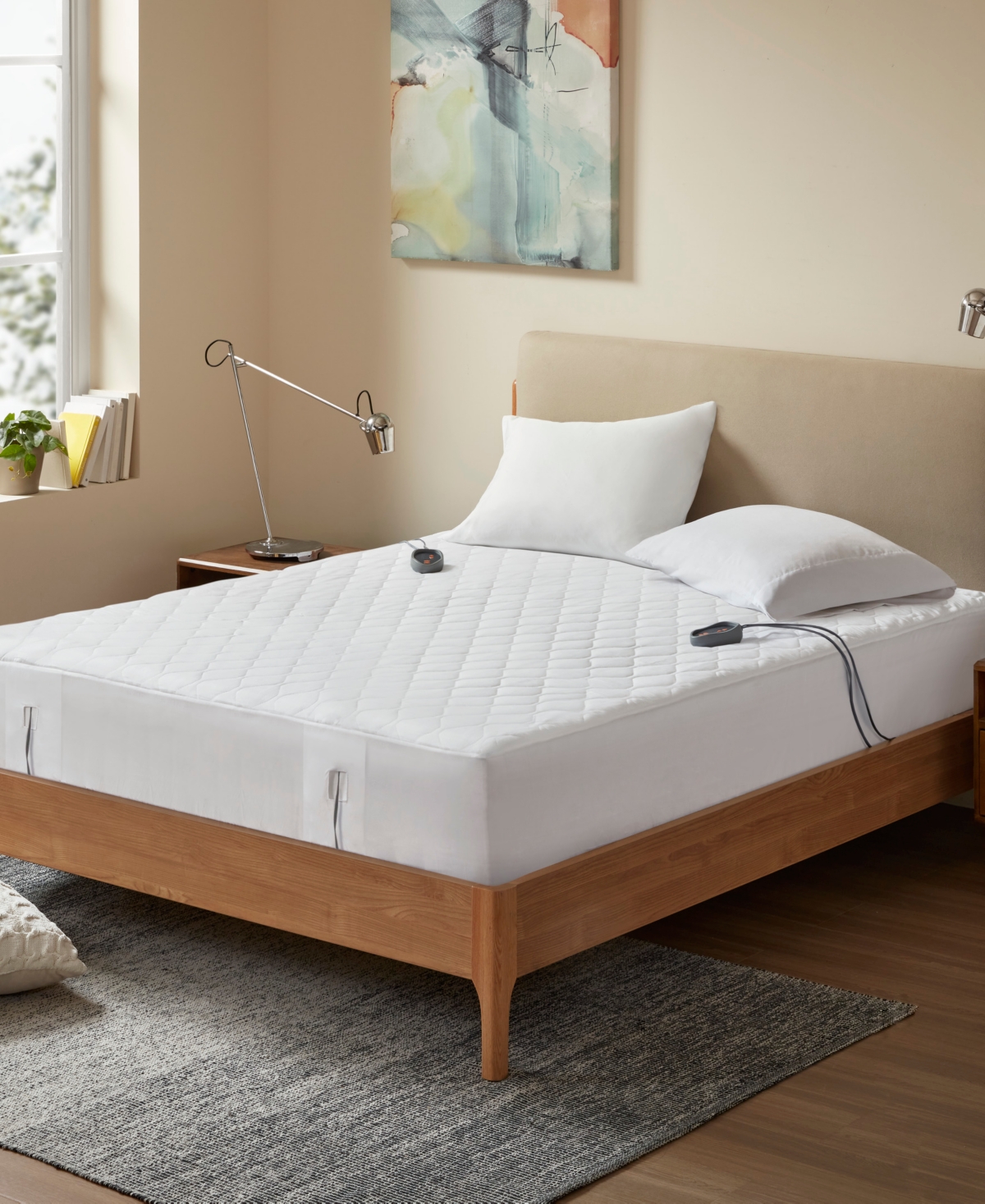 Beautyrest Secure Comfort Electric 3M-Scotchgard Mattress Pad