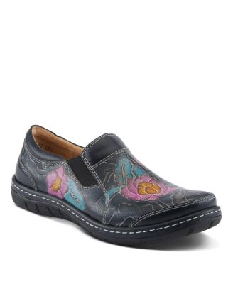 Spring Step Annawan Slip-On with Leather Upper