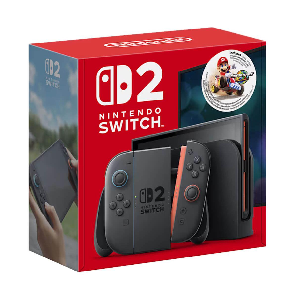Nintendo Switch 2 Console Mario Kart World Bundle