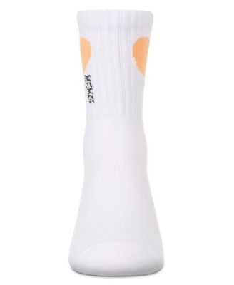 Big Girls Single Heart Logo Crew Socks