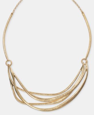 Style & Co - Layered Structured Collar Necklace, 18" + 3" extender