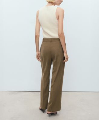 Women's Straight Mid-Rise Pants