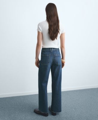 Women's Catherin Culotte High-Rise Jeans