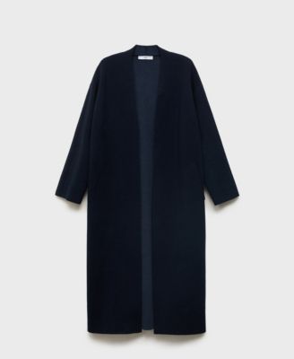 Women's Knitted Long Cardigan