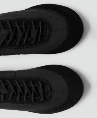 Women's Combined Suede Leather Sneakers