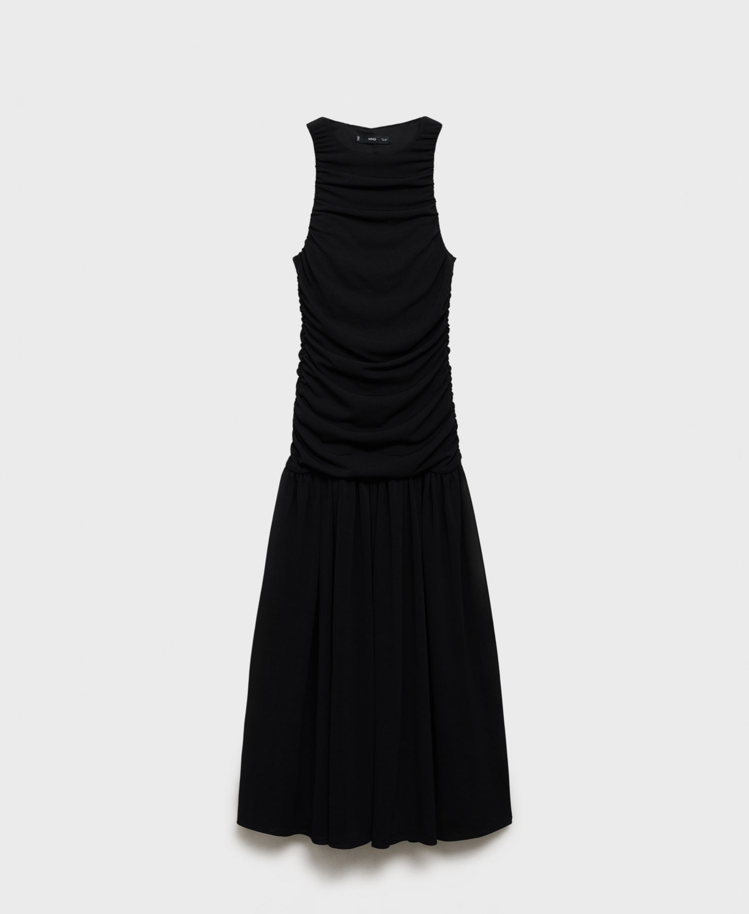 Women's Gathered Midi Dress