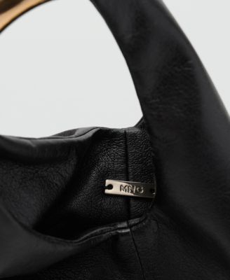 Women's Metal Handle Handbag