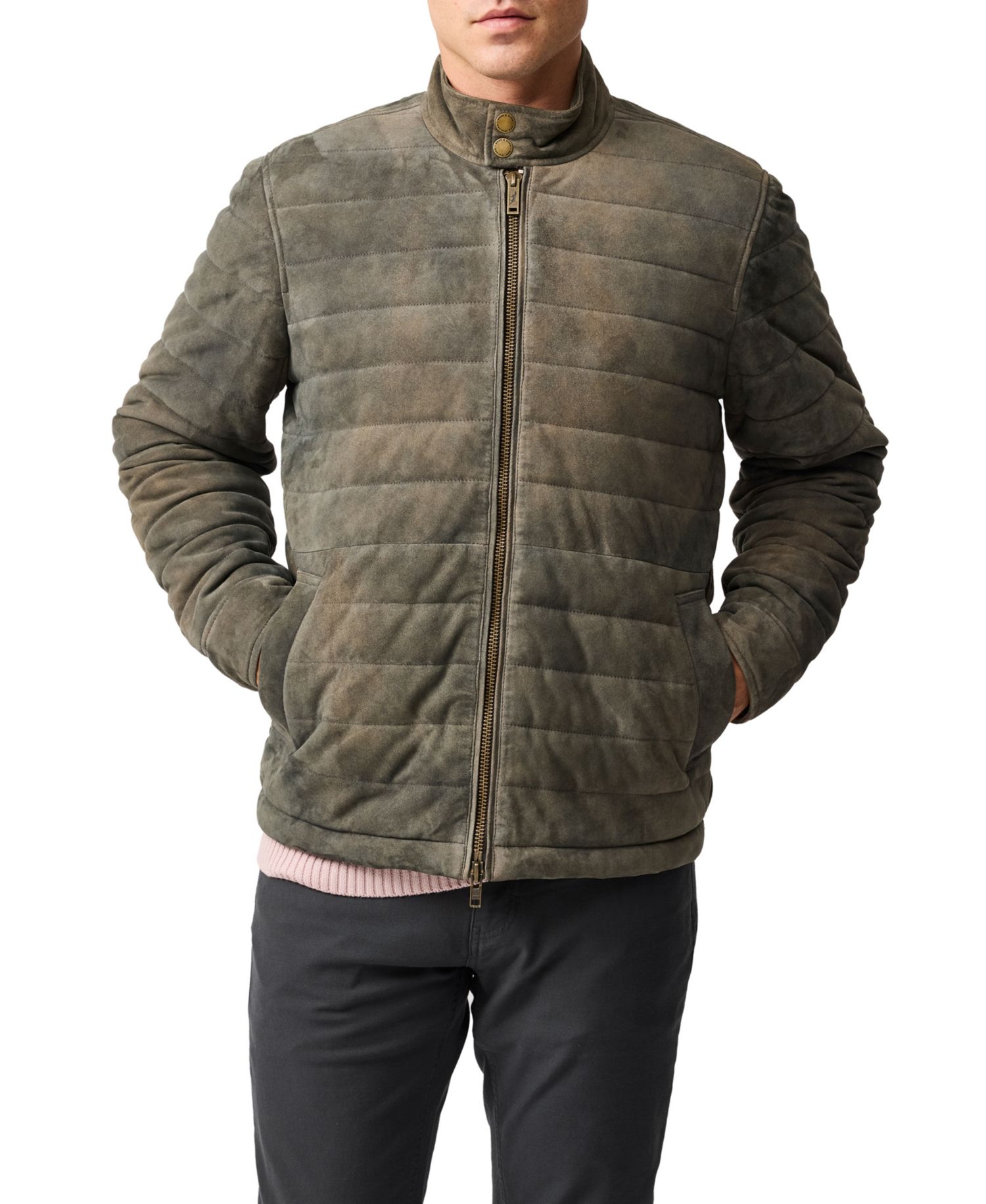 Men's Long Island Leather Jacket